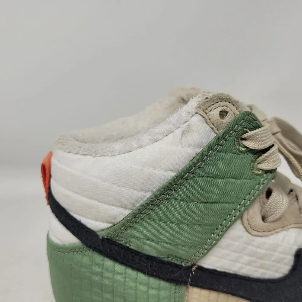 Nike Dunk High LX Next Nature Toasty Womens 6 Summit White Black Green Sneakers - Picture 13 of 16